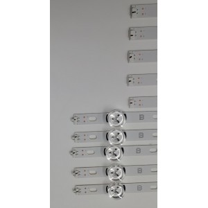 KIT DE LEDS PARA TV LG ORIGINAL 10 PIEZAS / NUMERO DE PARTE 6916L-1782A / 6916L-1781A / LG INNOTEK DRT 3.0 50"_B TIPE REV01_1_140107 / LG INNOTEK DRT 3.0 50"_A TIPE REV01_1_140107 / PANEL LC500DUH (FG)(P1) / MODELO 50LB6500-UM.BWMWLJR