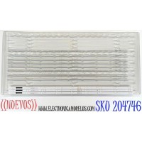 KIT DE LEDS ORIGINAL PARA TV PIONNER 3 PIEZAS / NUMERO DE PARTE TCL43D09-ZC62AG-02BD / 303TC430039BD / TC430M36 / 4C-LB430T-ZC7 / 2300021346 / 230621BC10 / E469119 / MODELOS PLE-43S11UHD / 43PFL5756 / 43PFL5756/F7 A CF2