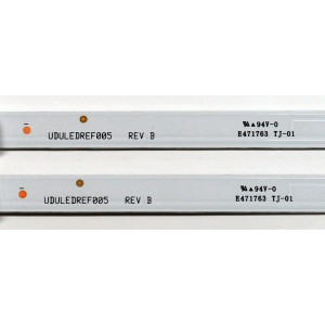 KIT DE LEDS ORIGINAL PARA TV PHILIPS 2 PIEZAS / NUMERO DE PARTE UDULEDREF005 / UDULEDREF005 REV.B / RF-EN240001SR30-0401 A2 / 24W4S1P / PANEL UCAL0XT-E076 / DISPLAY V236BJ1-P01 REV.CB / MODELO 24PFL4764/F7