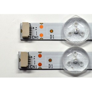 KIT DE LEDS ORIGINAL PARA TV PHILIPS 2 PIEZAS / NUMERO DE PARTE UDULEDREF005 / UDULEDREF005 REV.B / RF-EN240001SR30-0401 A2 / 24W4S1P / PANEL UCAL0XT-E076 / DISPLAY V236BJ1-P01 REV.CB / MODELO 24PFL4764/F7