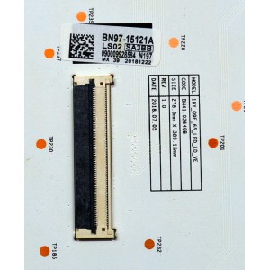 KIT DE LEDS ORIGINAL PARA TV SAMSUNG 10 PIEZAS / NUMERO DE PARTE BN97-15121A / BN41-02649B / 18Y_Q9F_65_LED_LD_VE / BN9715121A /  PANEL CY-TN065FLLV6H / MODELO QN65Q9FNAFXZA / QN65Q9FNAFXZA AC07