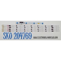 KIT DE LEDS ORIGINAL PARA TV SAMSUNG 4 PIEZAS / NUMERO DE PARTE BN96-25298A / SAMSUNG 2013SVS28H 8 REV1.8 130103 / 25298A / 2013SVS28H 8 REV1.8 / 001S7B / CEM-3-D / MODELO UE28F4000AS / HG28EB670 / UE28F4000 / UE28F4000AW / HG28EB460BW