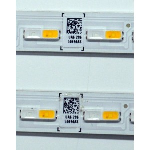 KIT DE LEDS ORIGINAL PARA TV SAMSUNG 4 PIEZAS / NUMERO DE PARTE BN96-50494A / L1_Q7060T_H5_DUM_S50(1)_R1.3_TC9_100_LM41-00862A / 50494A / PANEL CY-RT085FGAV2H / MODELO LH85QB / LH85QBRNBGCXGO / LH85QM / LH85WMRWLG / QN85Q6D / QN85Q7D / QN85Q60 / QN85Q70