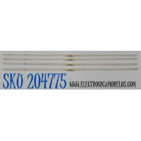 KIT DE LEDS ORIGINAL PARA TV SAMSUNG 4 PIEZAS / NUMERO DE PARTE S2Q6-750SM0-R0 / GS/ALZ / MODELO QN75Q60BAFXZA