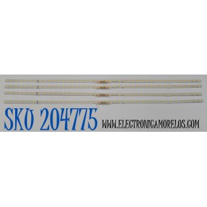 KIT DE LEDS ORIGINAL PARA TV SAMSUNG 4 PIEZAS / NUMERO DE PARTE S2Q6-750SM0-R0 / GS/ALZ / MODELO QN75Q60BAFXZA