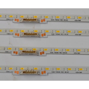 KIT DE LEDS ORIGINAL PARA TV SAMSUNG 4 PIEZAS / NUMERO DE PARTE S2Q6-750SM0-R0 / GS/ALZ / MODELO QN75Q60BAFXZA