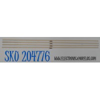 KIT DE LEDS ORIGINAL PARA TV SONY 4 PIEZAS / NUMERO DE PARTE 55INCH 7020PKG / LG INNOTEK 55INCH 7020PKG 72EA_CAN REV0.2 131107 / MODELO XBR-55X900B / XBR55X900B