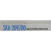 KIT DE LEDS ORIGINAL PARA TV SAMSUNG 2 PIEZAS / NUMERO DE PARTE BN96-46032A / 19Y_RU8K_STC650AC2_7020UCD_54LED_REV1.0_BN96-46032A / 46032A / E466169 / XY-MC / MODELO UA65RU7400 / UE65NU7500 / UE65NU7675 / UE65RU8000 / UN65RU800 / UE65NU7470 / UN65NU740