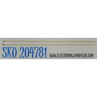 KIT DE LEDS ORIGINAL PARA TV LG 2 PIEZAS / NUMERO DE PARTE 55" V6 EDGE FHD-1 / 55" V6 EDGE FHD-1 REV1.0 1 R-TYPE / 55" V6 EDGE FHD-1 REV1.0 1 L-TYPE / MODELO 55LW5300-UC.AUSYLUR / 55LW5700-UE / 55LW5600-UA / M3D550SR