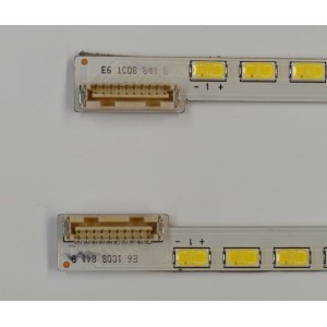KIT DE LEDS ORIGINAL PARA TV LG 2 PIEZAS / NUMERO DE PARTE 55" V6 EDGE FHD-1 / 55" V6 EDGE FHD-1 REV1.0 1 R-TYPE / 55" V6 EDGE FHD-1 REV1.0 1 L-TYPE / MODELO 55LW5300-UC.AUSYLUR / 55LW5700-UE / 55LW5600-UA / M3D550SR