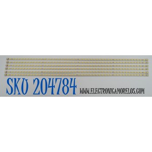 KIT DE LEDS ORIGINAL PARA TV SAMSUNG 6 PIEZAS / NUMERO DE PARTE LMB-4000BM01 / 40B026 / B222 / PANEL LTF400HF08-A01 / MODELO UN40B6000VFXZA / UN40B6000VFXZA SQ01