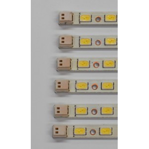 KIT DE LEDS ORIGINAL PARA TV SAMSUNG 6 PIEZAS / NUMERO DE PARTE LMB-4000BM01 / 40B026 / B222 / PANEL LTF400HF08-A01 / MODELO UN40B6000VFXZA / UN40B6000VFXZA SQ01