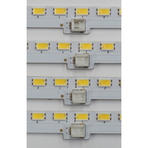 KIT DE LEDS ORIGINAL PARA TV SHARP 4 PIEZAS / NUMERO DE PARTE 2013SSP60 / SAMSUNG 2013SSP60 5630 76 REV1.0 / B0754212K313 / B075 / 4212 / K313 / PANEL JE600D3HD6AZ / MODELO LC-60LE857U