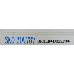 KIT DE LEDS ORIGINAL PARA TV SAMSUNG 2 PIEZAS / NUMERO DE PARTE BN96-52595A / AU8K/9K_STC550F96_7020_2IN1_48LEDS_REV1.0_201020 BN96-52595A C / 8453 2W R603 25UM / E469119 / MODELOS UE55AU / UN55AU / HG55AU / QN55Q / UN55CU / UN55AU / GU55AU / UA55AU