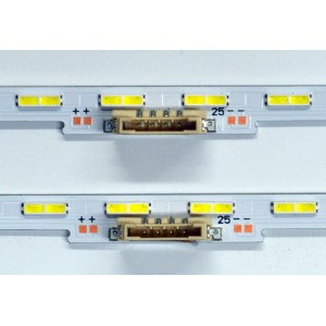KIT DE LEDS ORIGINAL PARA TV SAMSUNG 2 PIEZAS / NUMERO DE PARTE BN96-52595A / AU8K/9K_STC550F96_7020_2IN1_48LEDS_REV1.0_201020 BN96-52595A C / 8453 2W R603 25UM / E469119 / MODELOS UE55AU / UN55AU / HG55AU / QN55Q / UN55CU / UN55AU / GU55AU / UA55AU