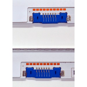 KIT DE LEDS ORIGINAL PARA TV SAMSUNG 2 PIEZAS / NUMERO DE PARTE BN96-45630A / L1_Q7_E5_NCM_S34(3)_R1.1_RBH_407060_LM41-00578A / 18-1-13-A-AL5052 / 45630A / LM41-00578A / PANEL CY-QN055FLLV3H / MODELO QN55Q7FNAFXZA / QN55Q7FNAFXZA FA02