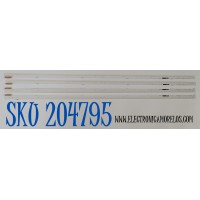 KIT DE LEDS ORIGINAL PARA TV SONY 4 PIEZAS / NUMERO DE PARTE NLAC40233 / NLAC40233L / NLAC40233R / AST233R-42A1 / AST233L-42A1 / 3032402-213 / 3040204-213 / MODELO KD-55X8500A / KD55X8500A / XBR-55X850A / XBR55X850A / XBR-55X905A / XBR55X905A