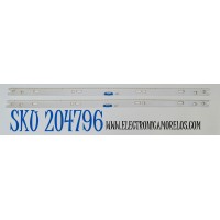KIT DE LEDS ORIGINAL PARA TV SAMSUNG 2 PIEZAS / NUMERO DE PARTE BN96-45623A / V8NU-650SM0-R1 / 45623A / MODELO UE65NU8079TXZG / UE65NU8075TXXC / UE65NU8072TXXH / UE65NU8042TXXH / UE65NU8040TXZG / UE65NU8040LXXN / UE65NU8000UXCE / UE65NU8000TXZT