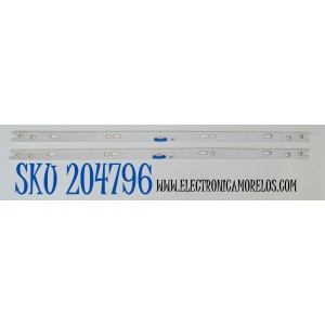 KIT DE LEDS ORIGINAL PARA TV SAMSUNG 2 PIEZAS / NUMERO DE PARTE BN96-45623A / V8NU-650SM0-R1 / 45623A / MODELO UE65NU8079TXZG / UE65NU8075TXXC / UE65NU8072TXXH / UE65NU8042TXXH / UE65NU8040TXZG / UE65NU8040LXXN / UE65NU8000UXCE / UE65NU8000TXZT