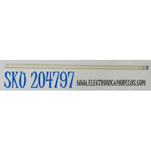 KIT DE LEDS ORIGINAL PARA TV SHARP 2 PIEZAS / NUMERO DE PARTE MA01 / CPCS MA01 V-0 / CPC MA01 V-0 / SN-AG-CU / LF A SN-AG-CU / MODELO LC-60LE752E