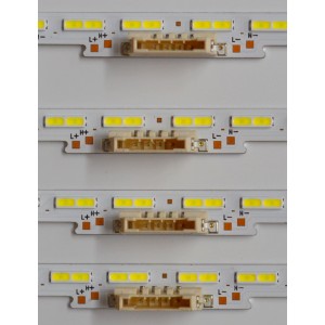 KIT DE LEDS ORIGINAL PARA TV SAMSUNG 4 PIEZAS / NUMERO DE PARTE LM41-01048A / LM41-01048A/C / L1_AU8/9K / G5_DFM_S42(2) / R1.1_V1B_100 / E494C-20 SS-L / PANEL CY-SC075HGSV5H / DISPLAY JR745R3HA4K / MODELO UN75DU8000FXZA