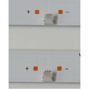KIT DE LEDS ORIGINAL PARA TV HISENSE 2 PIEZAS / NUMERO DE PARTE BK55H1U63B3030T0214362 / CRH-BK55H1U63B3030T0214362-REV1.6 / HD550HIU63-T0L4 / 2023053105 / BK55H1U63B / 1403319 / PANEL JHD550H1U62-T0LA / DIPSLAY PT550GT08-1 VER.1.0 / MODELO 55R6030N