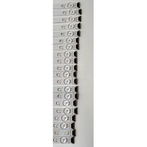 KIT DE LEDS ORIGINAL PARA TV SONY BARVIA 20 PIEZAS / NUMERO DE PARTE LB7502Y / LB7502Y V0_01 / 8598A / 7502Y000003 / 7Q2A3 / C75F / X916 N / PANEL YDDM075DGS11 / DISPLAY ST7461D04-6 V2.1 / MODELO XR-75X90CL / XR75X90CL