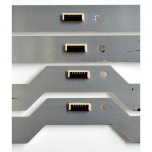 KIT DE LEDS ORIGINAL PARA TV TCL 16 PIEZAS / NUMERO DE PARTE 40-75Z9HA-DLB1AG / 40-75Z9HB-DLB1AG / CR:YHA / B0101-001494 / B0101-001495 / 240722-32NS4 / 240723-32NS4 / PANEL LVU750NDJL / DISPLAY ST7461D03-2 VER.2.3 / MODELO 75Q691G