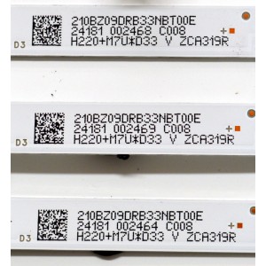 KIT DE LEDS ORIGINAL PARA TV VIZIO 6 PIEZAS / NUMERO DE PARTE LBM700M0901 / LBM700M0901-BC-3(HF)(0)(L)(HR) / LBM700M0901-BD-3(HF)(0)(L)(HR) / 210BZ09DLB33NBT00E / 210BZ09DRB33NBT00E / PANEL TPT700WR-U2T01.D / DISPLAY CV700U2-T01 REV:04 /MODELO V4K70M-0801