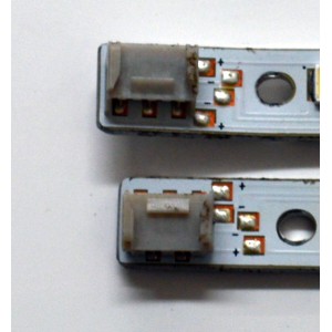 KIT DE LEDS ORIGINAL PARA TV PHILIPS 12 PIEZAS / NUMERO DE PARTE 303HX750011D / HFSX75D07-ZC66AG-04D / 70401-01307 / 2150001157 / 220117DC03 / HX750M11 / PANEL BOEI750WQ1-F91 / DISPLAY HV750QUB-F91 / MODELO 75PUL7552/F7
