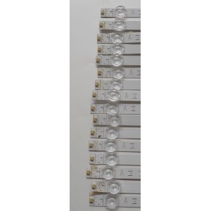 KIT DE LEDS ORIGINAL PARA TV VIZIO 16 PIEZAS / NUMERO DE PARTE HFSX75D08A / HFSX75D08B / HFSX75D08A-ZC42AG-26CD / HFSX75D08B-ZC42AG-26CD / 303HX75050CD / 303HX75049CD / 2300022985 / 240619BB04 / PANEL BOEI750WQ1 / DISPLAY HV750QUB-F92 / MODELO M75Q6X-L4