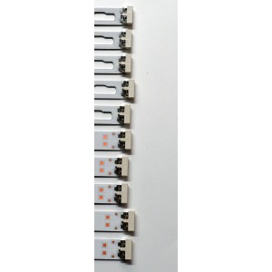 KIT DE LEDS ORIGINAL PARA TV SAMSUNG 15 PIEZAS / NUMERO DE PARTE BN96-58299A / BN96-58297A / BN96-58298A / 85MR00 / 85LR00 / 85RR00 / PANEL CY-BD085HGAV2H / DISPLAY T850QVN04.1 / MODELOS UN85DU7100FXZC / UN85DU7200BXZA / UN85DU7200DXZA / UN85DU7200FXZA 
