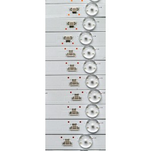 KIT DE LEDS ORIGINAL PARA TV LG 24 PIEZAS / NUMERO DE PARTE 98HR330M16A8 V1 / 98HR330M16B8 V1 / 98D8100S / 98D8100S 16 / 12 A-D09 / HR/17/240817 / 015X6/LJ2RC2R2D / 4L-ZX098T / PANEL LVU980C0DAN / DISPLAY ST9751D01-4 VER.2.2 / MODELO 98UT9000PUA.CUSCKH