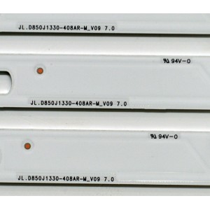 KIT DE LEDS ORIGINAL PARA TV SAMSUNG 15 PIEZAS / NUMERO DE PARTE BN96-58297A / BN96-58298A / BN96-58299A / JL.D850J1330-408AR-M_V09 7.0 / JL.D850J1330-408AL-M 58299A / 58298A / 58297A / PANEL CY-BD085HGCV2H / DISPLAY PT850GT01-1 / MODELO UN85DU7200BXZA