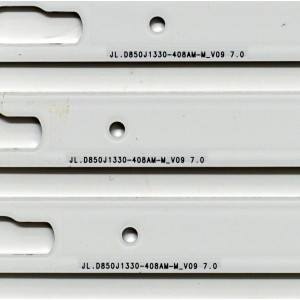 KIT DE LEDS ORIGINAL PARA TV SAMSUNG 15 PIEZAS / NUMERO DE PARTE BN96-58297A / BN96-58298A / BN96-58299A / JL.D850J1330-408AR-M_V09 7.0 / JL.D850J1330-408AL-M 58299A / 58298A / 58297A / PANEL CY-BD085HGCV2H / DISPLAY PT850GT01-1 / MODELO UN85DU7200BXZA