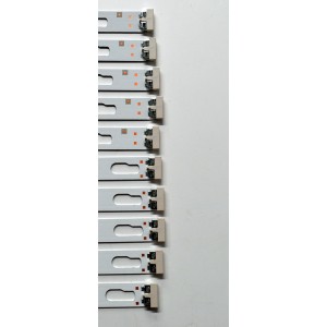 KIT DE LEDS ORIGINAL PARA TV SAMSUNG 15 PIEZAS / NUMERO DE PARTE BN96-58299A / BN96-58298A / BN96-58297A / DU7K_SVC850A22_R / DU7K_SVC850A22_L / DU7K_SVC850A22_M 58299A / 58298A / 58297A / PANEL CY-BD085HGAV2H / DISPLAY T850QVN04.1 / MODELO UN85DU7200DXZA