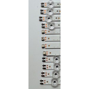 KIT DE LEDS ORIGINAL PARA TV SAMSUNG 12 PIEZAS / NUMERO DE PARTE BN96-58296A / BN96-58295A / BN96-58294A / L1_DU7K_G5_CFM_M7(1) / LM41-011574 / LM41-01156A / LM41-01155A / PANEL CY-BD075HGHV2H / DISPLAY ST7461D03-4 V2.1 / MODELO UN75DU7200BXZA