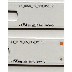 KIT DE LEDS ORIGINAL PARA TV SAMSUNG 12 PIEZAS / NUMERO DE PARTE BN96-58296A / BN96-58295A / BN96-58294A / L1_DU7K_G5_CFM_M7(1) / LM41-011574 / LM41-01156A / LM41-01155A / PANEL CY-BD075HGHV2H / DISPLAY ST7461D03-4 V2.1 / MODELO UN75DU7200BXZA