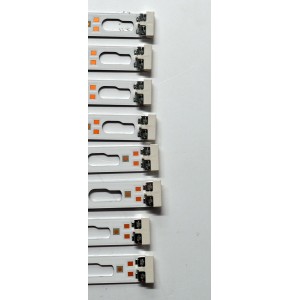 KIT DE LEDS ORIGINAL PARA TV SAMSUNG 12 PIEZAS / NUMERO DE PARTE BN96-58296A / BN96-58295A / BN96-58294A / L1_DU7K_G5_CFM_M7(1) / LM41-011574 / LM41-01156A / LM41-01155A / PANEL CY-BD075HGHV2H / DISPLAY ST7461D03-4 V2.1 / MODELO UN75DU7200BXZA