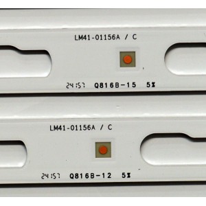 KIT DE LEDS ORIGINAL PARA TV SAMSUNG 12 PIEZAS / NUMERO DE PARTE BN96-58296A / BN96-58295A / BN96-58294A / L1_DU7K_G5_CFM_M7(1) / LM41-011574 / LM41-01156A / LM41-01155A / PANEL CY-BD075HGHV2H / DISPLAY ST7461D03-4 V2.1 / MODELO UN75DU7200BXZA