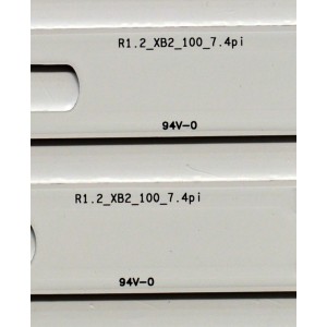 KIT DE LEDS ORIGINAL PARA TV SAMSUNG 12 PIEZAS / NUMERO DE PARTE BN96-58296A / BN96-58295A / BN96-58294A / L1_DU7K_G5_CFM_M7(1) / LM41-011574 / LM41-01156A / LM41-01155A / PANEL CY-BD075HGHV2H / DISPLAY ST7461D03-4 V2.1 / MODELO UN75DU7200BXZA