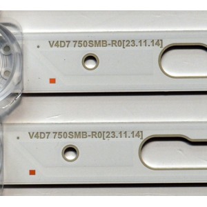 KIT DE LEDS ORIGINAL PARA TV SAMSUNG 12 PIEZAS / NUMERO DE PARTE BN96-58296A / BN96-58295A / BN96-58294A / V4D7 750SMC-R0 / V4D7 750SMB-R0 / V4D7 750SMA-R0 / GS-ALZ / 58296A / 58295A / 58294A / MODELO UN75DU7200DXZA UB01 / UN75DU7200BXZA BC02