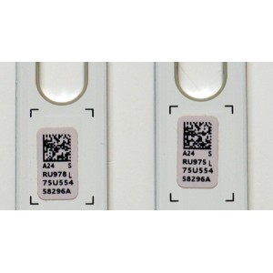 KIT DE LEDS ORIGINAL PARA TV SAMSUNG 12 PIEZAS / NUMERO DE PARTE BN96-58296A / BN96-58295A / BN96-58294A / V4D7 750SMC-R0 / V4D7 750SMB-R0 / V4D7 750SMA-R0 / GS-ALZ / 58296A / 58295A / 58294A / MODELO UN75DU7200DXZA UB01 / UN75DU7200BXZA BC02