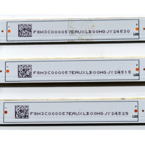 KIT DE LEDS ORIGINAL PARA TV VIZIO 3 PIEZAS / NUMERO DE PARTE JL.D500A1330-202AS-M / JL.D500A1330-202AS-M_V01 / 2406240129 / F8H3C000057EAXLB00HGJY / PANEL V500DJ7-E03 REV.CQ / V500DJ7-203 / MODELO VQD50S-0809 / VQD50S-0809 LIAIW2AA