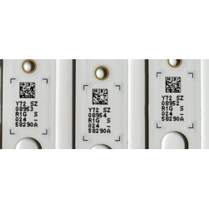 KIT DE LEDS ORIGINAL PARA TV SAMSUNG 6 PIEZAS / NUMERO DE PARTE BN96-58288A / BN96-58290A / LM41-01149A / LM41-01150A / L1_DU7K_F0_CFM_L8(1) / L1_DU7K_F0_CFM_R9(1) / R1.1_XAK_100_7PI / PANEL CY-BD060HGSV1H / DISPLAY JE601R3HD3K /MODELO UN60DU6900FXZA UA01