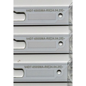 KIT DE LEDS ORIGINAL PARA TV SAMSUNG 6 PIEZAS / NUMERO DE PARTE BN96-58291A / BN96-68289A / V4D7-650SMA-R0 / V4D7-650SMB-R0 / 58291A / 68289A / PANEL CY-BD065HGSV4H / DISPLAY JR645R3HD1K / MODELO UN65DU6900FXZA / UN65DU6900FXZA UF06