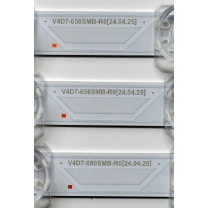 KIT DE LEDS ORIGINAL PARA TV SAMSUNG 6 PIEZAS / NUMERO DE PARTE BN96-58291A / BN96-68289A / V4D7-650SMA-R0 / V4D7-650SMB-R0 / 58291A / 68289A / PANEL CY-BD065HGSV4H / DISPLAY JR645R3HD1K / MODELO UN65DU6900FXZA / UN65DU6900FXZA UF06