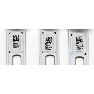 KIT DE LEDS ORIGINAL PARA TV SAMSUNG 6 PIEZAS / NUMERO DE PARTE BN96-58291A / BN96-68289A / V4D7-650SMA-R0 / V4D7-650SMB-R0 / 58291A / 68289A / PANEL CY-BD065HGSV4H / DISPLAY JR645R3HD1K / MODELO UN65DU6900FXZA / UN65DU6900FXZA UF06