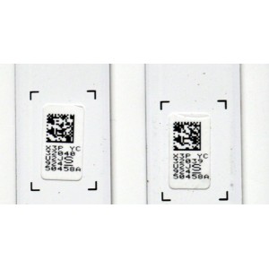 KIT DE LEDS ORIGINAL PARA TV SAMSUNG 8 PIEZAS / NUMERO DE PARTE  BN96-50458A / BN96-50459A / LM41-00874A / 910A / LM41-00873A / 909A / L1_TU7K / E8_CFM_R5(1) / 50458A / 50459A / PANEL CY-BT058HGCV6H / DISPLAY PT580GT03-1 VER.1.0 / MODELO UN58TU690TFXZA