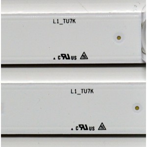KIT DE LEDS ORIGINAL PARA TV SAMSUNG 8 PIEZAS / NUMERO DE PARTE  BN96-50458A / BN96-50459A / LM41-00874A / 910A / LM41-00873A / 909A / L1_TU7K / E8_CFM_R5(1) / 50458A / 50459A / PANEL CY-BT058HGCV6H / DISPLAY PT580GT03-1 VER.1.0 / MODELO UN58TU690TFXZA